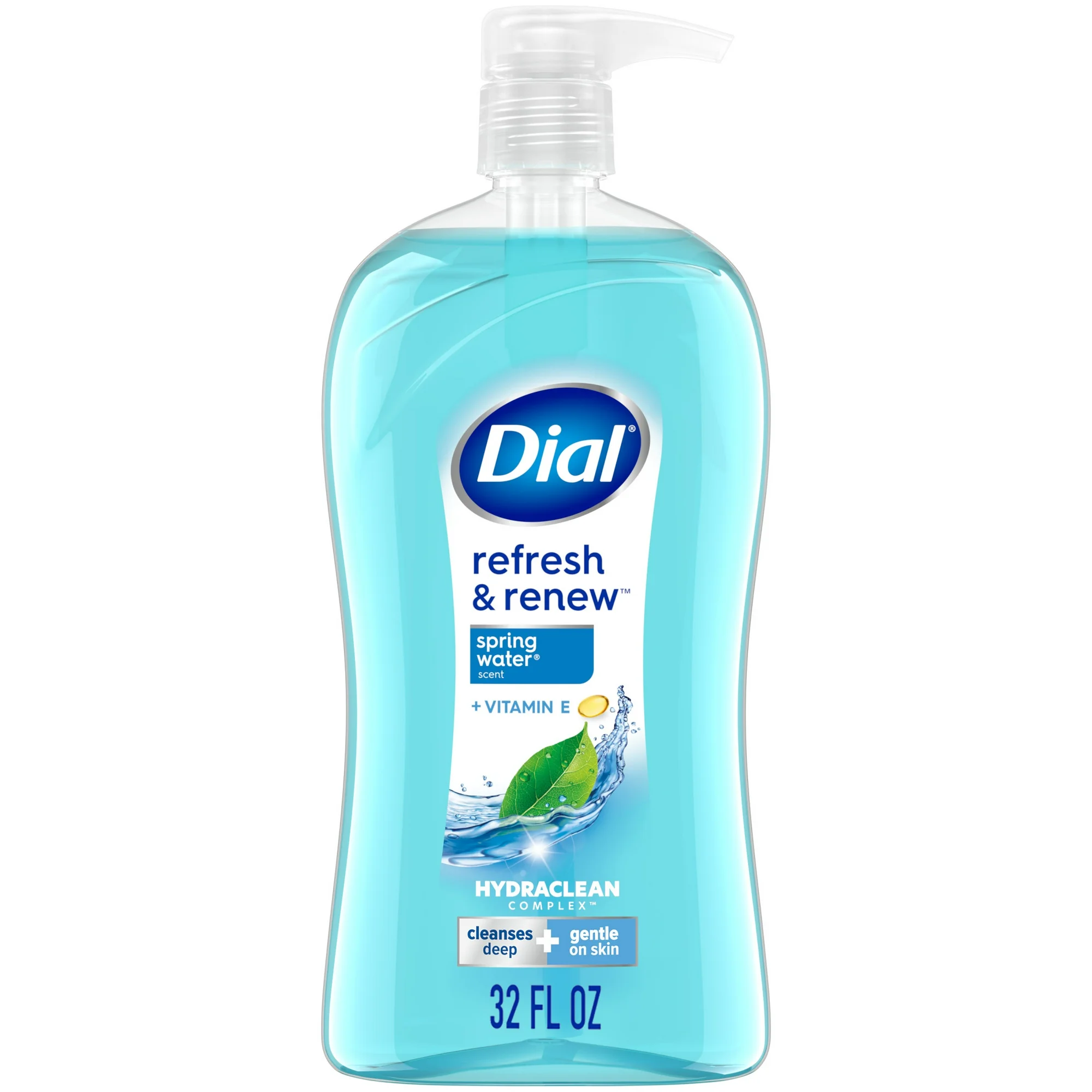 Dial Body Wash, Refresh & Renew Spring Water, 32 fl oz