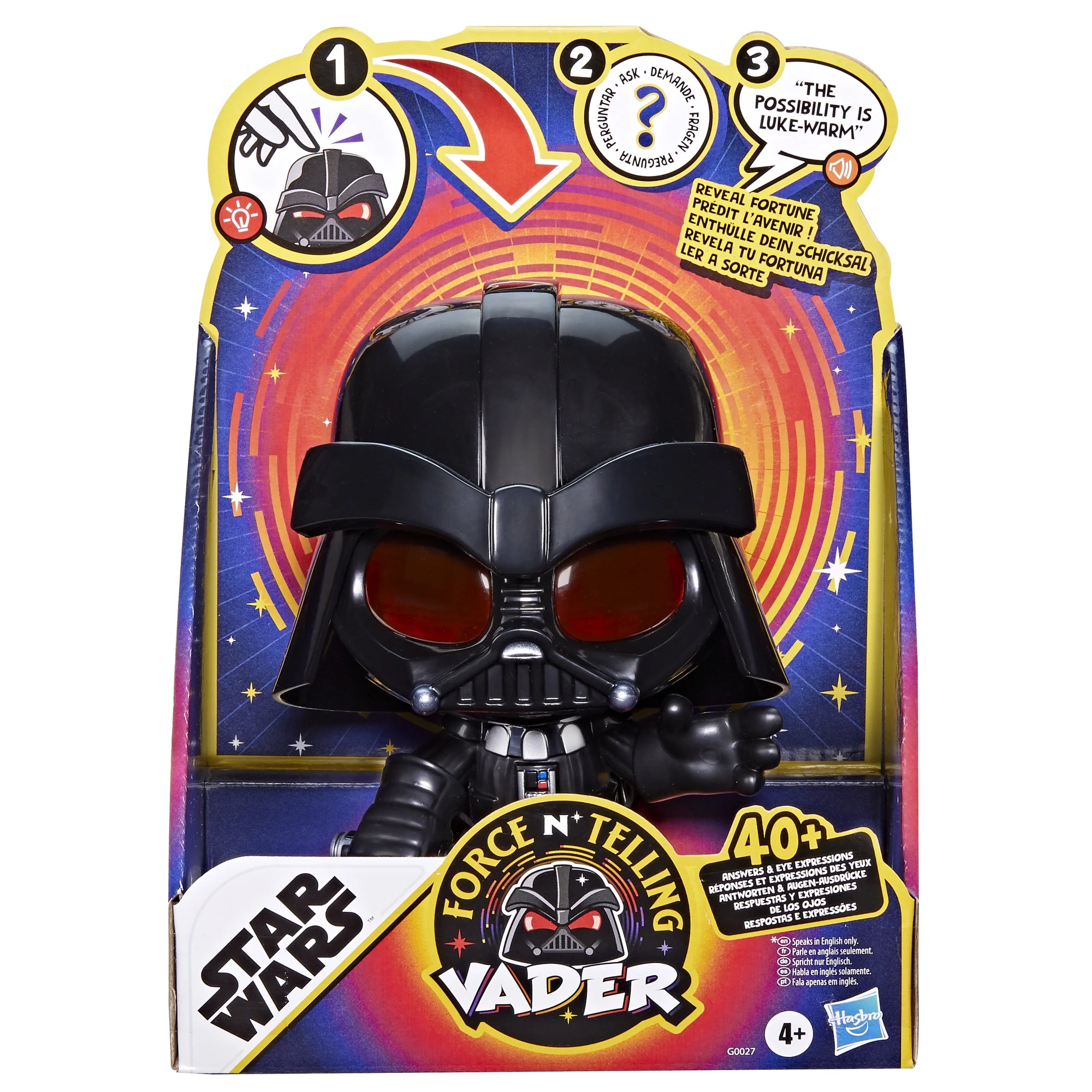 Star Wars Force N Telling Vader, Christmas Stocking Stuffers for Kids, Ages 4+, Walmart Exclusive - Image 2