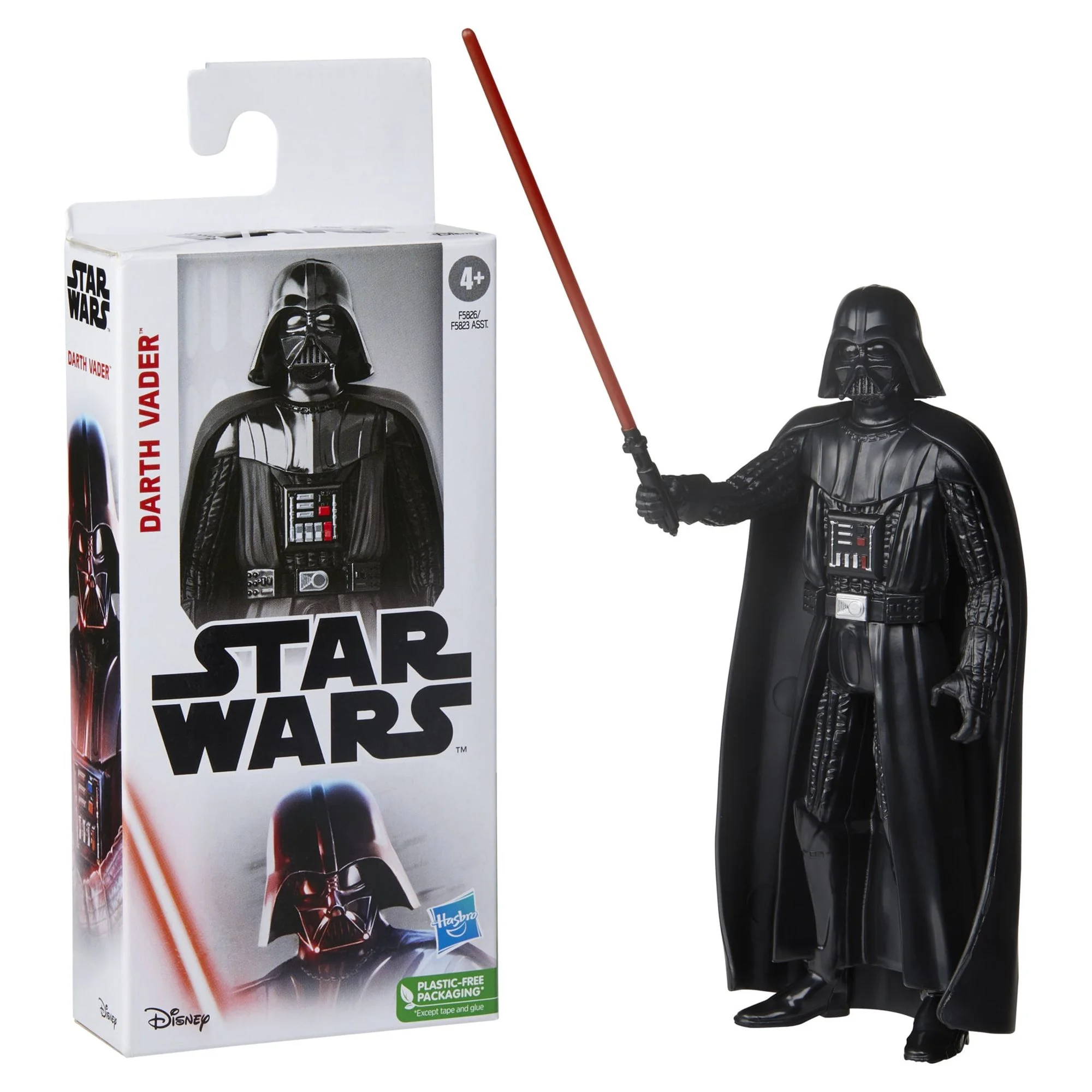 Star Wars Darth Vader Toy 6-inch Scale Figure Star Wars: Return of the Jedi Action Figure, Toys for Kids Ages 4 and Up