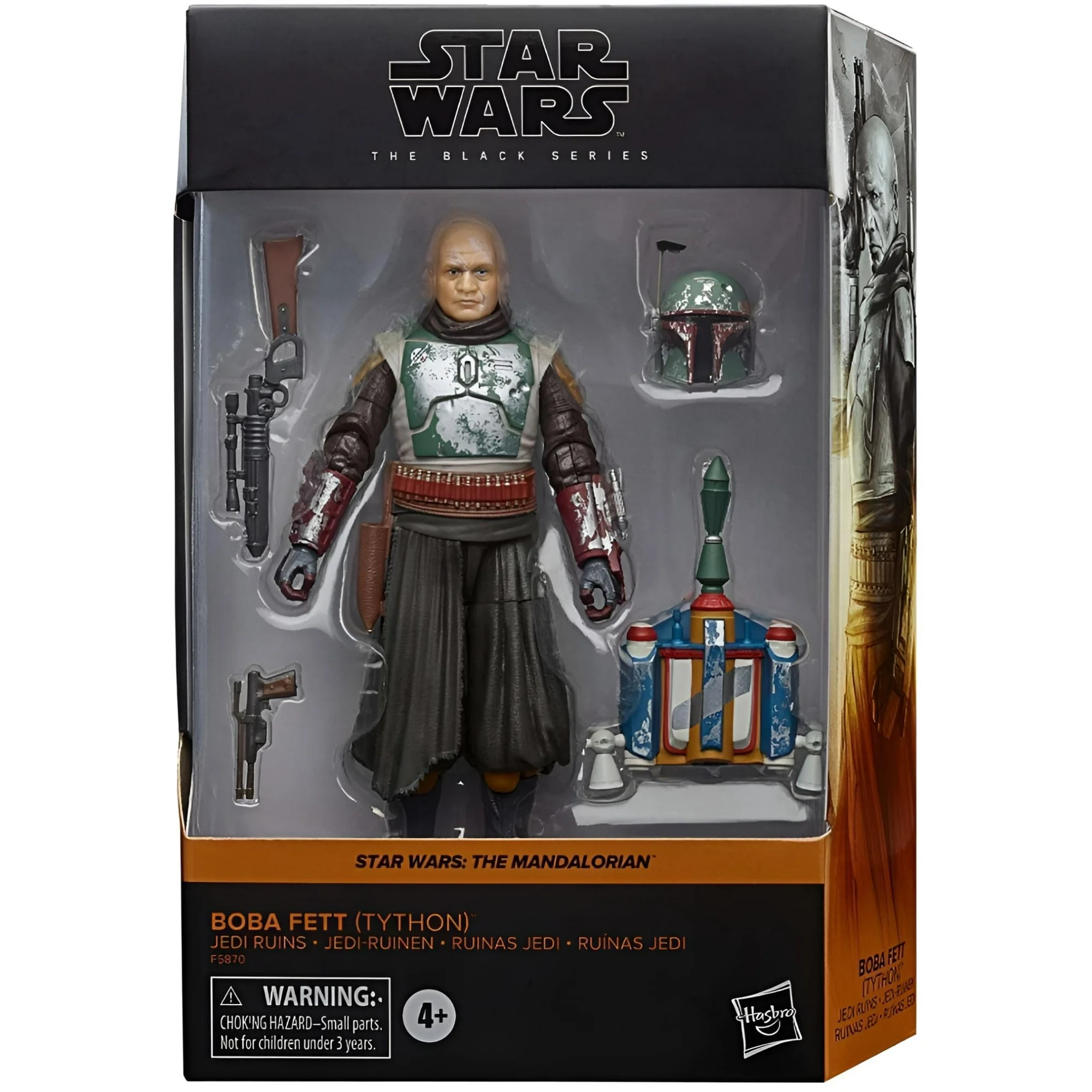 Star Wars: The Black Series Boba Fett (Tython) Jedi Ruins Action Figure Kids Toy for Boys & Girls Ages 4 5 6 7 8 and Up - Image 2
